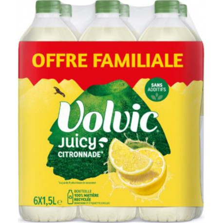 VOLVIC Boisson Aromatisée Juicy Citronnade